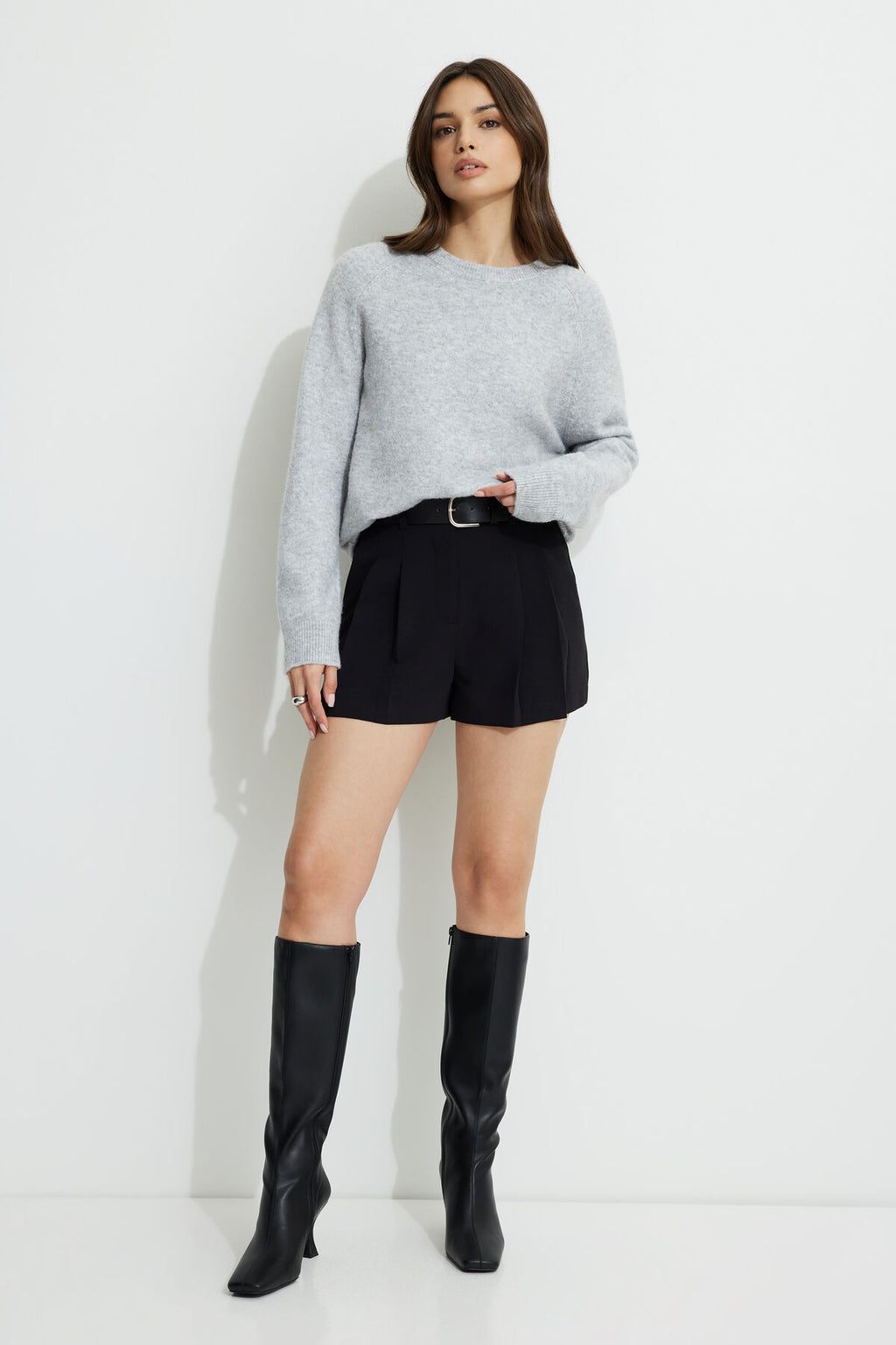 Raglan Crewneck Sweater