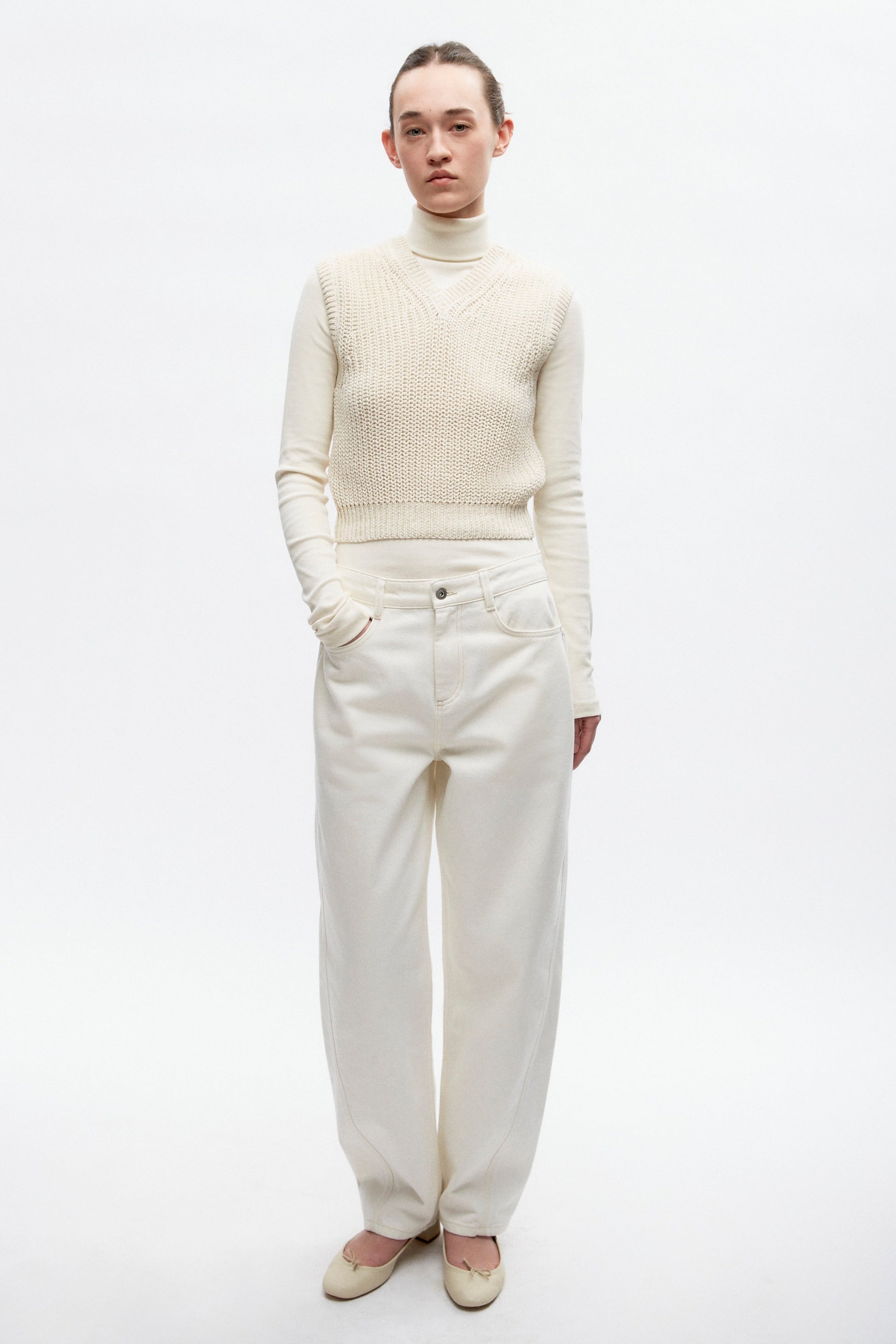 Débardeur en tricot Orman pour femme