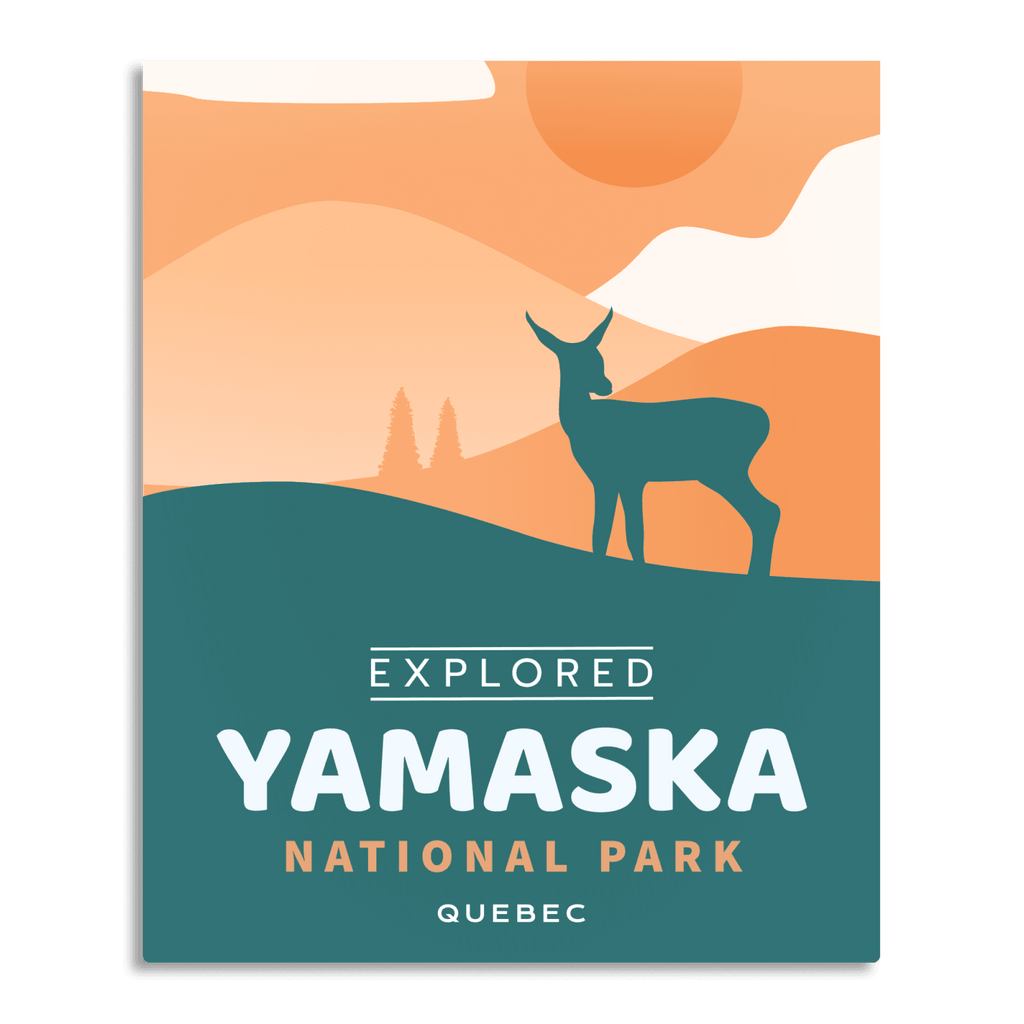 Yamaska National Park 'Explored' Poster, Canada Parks
