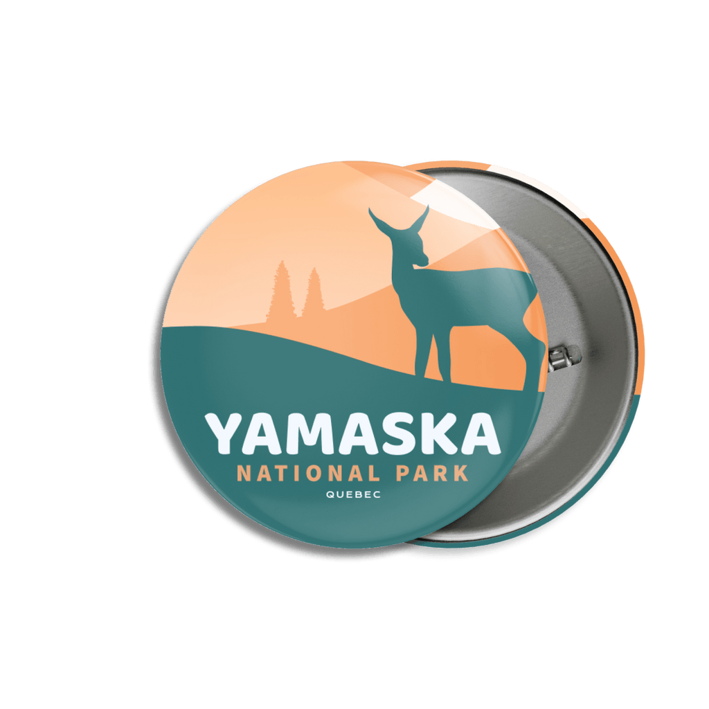 Yamaska National Park of Quebec Pinback Button