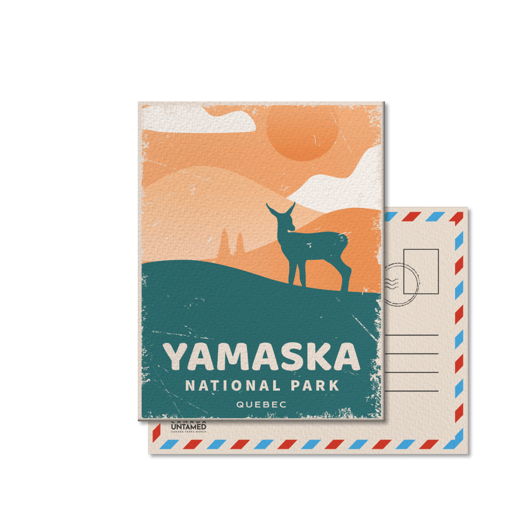 Carte postale du parc national Yamaska, Québec