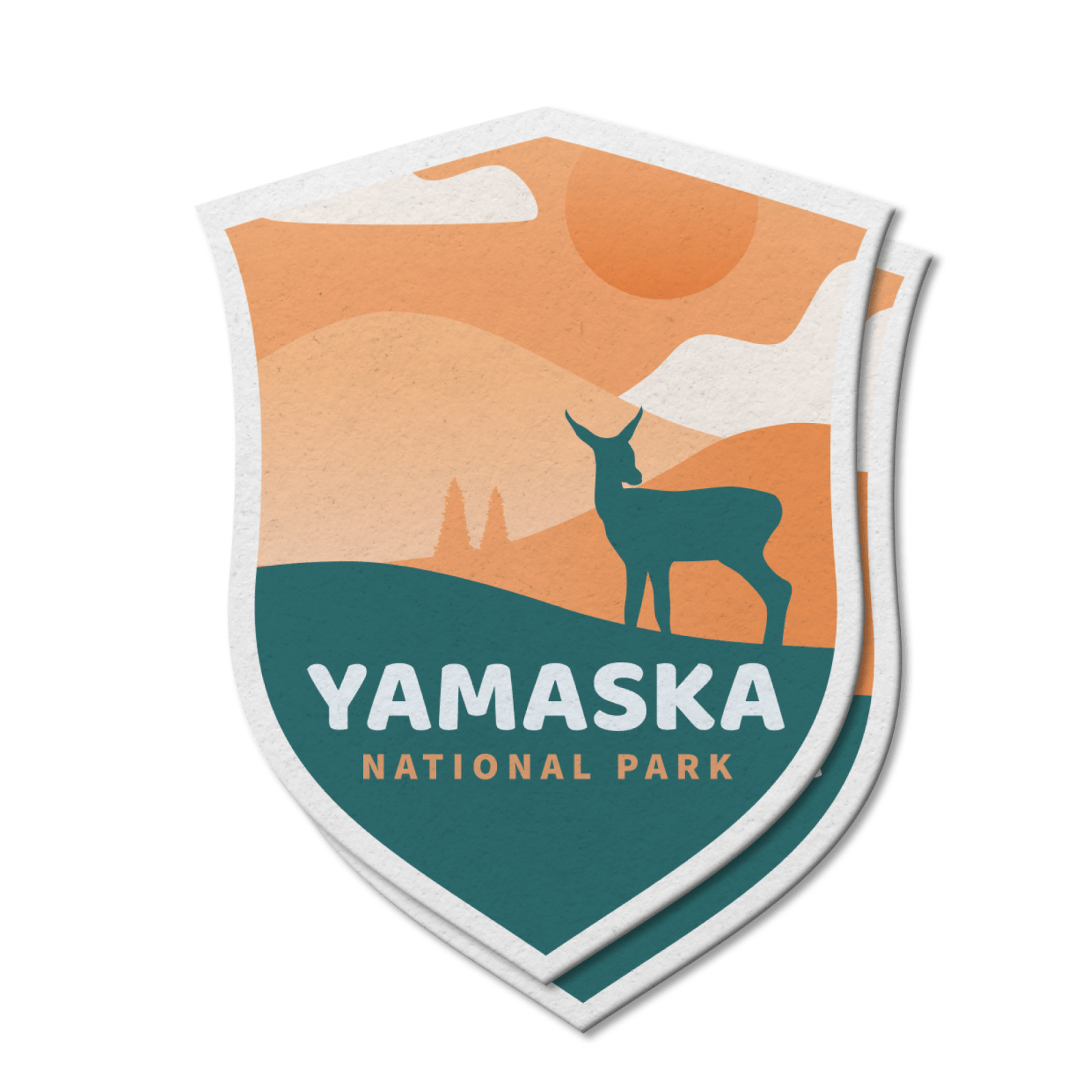 Autocollant en vinyle imperméable pour le parc national Yamaska ​​de Québec 