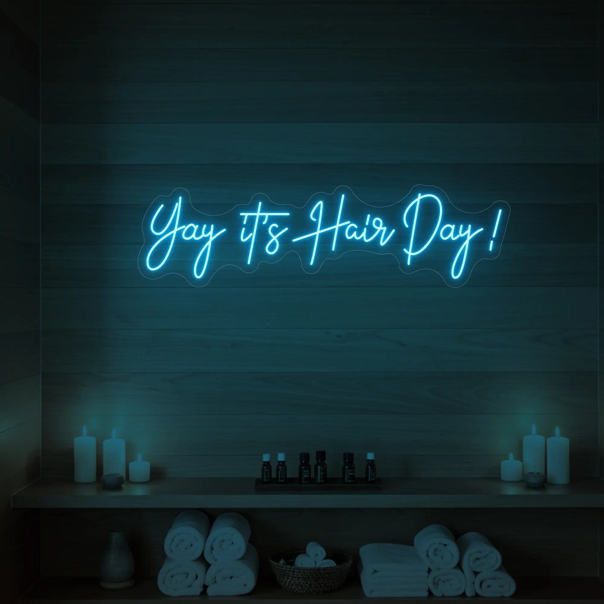 Yay It’s Hair Day! Neon Sign