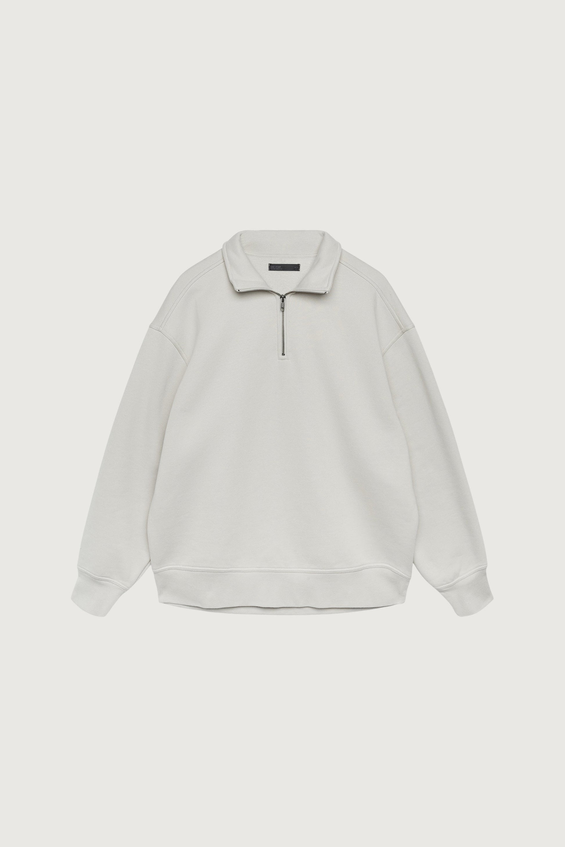 HALF-ZIP SWEATSHIRT