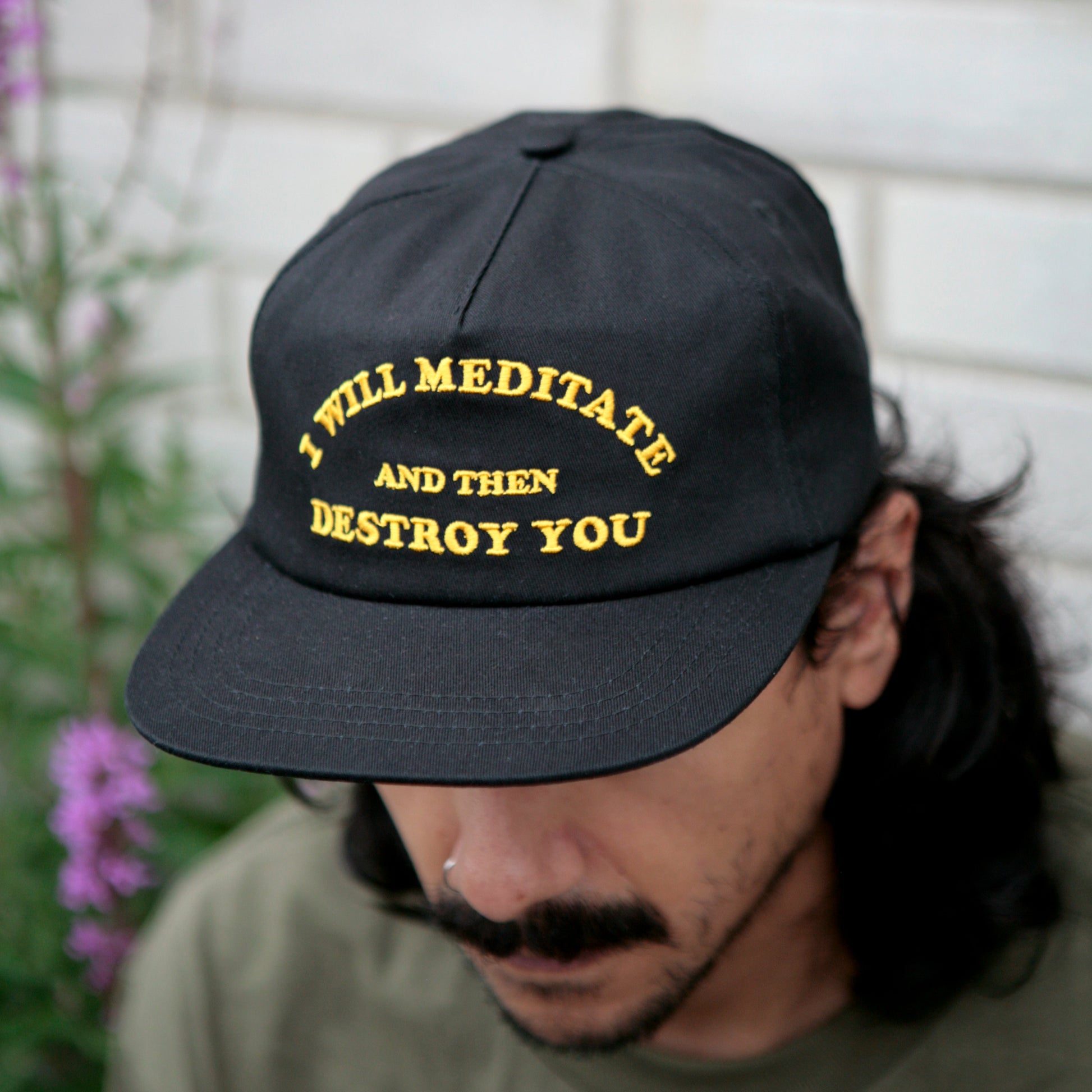 Casquette de yoga flamme 
