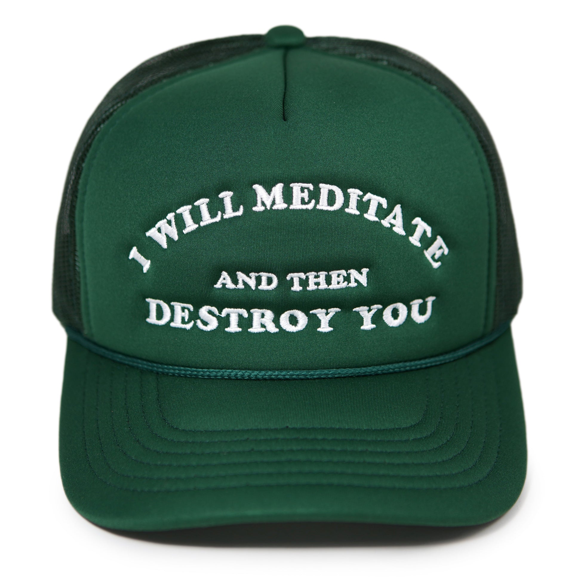 Casquette de camionneur en mousse Yoga Flame