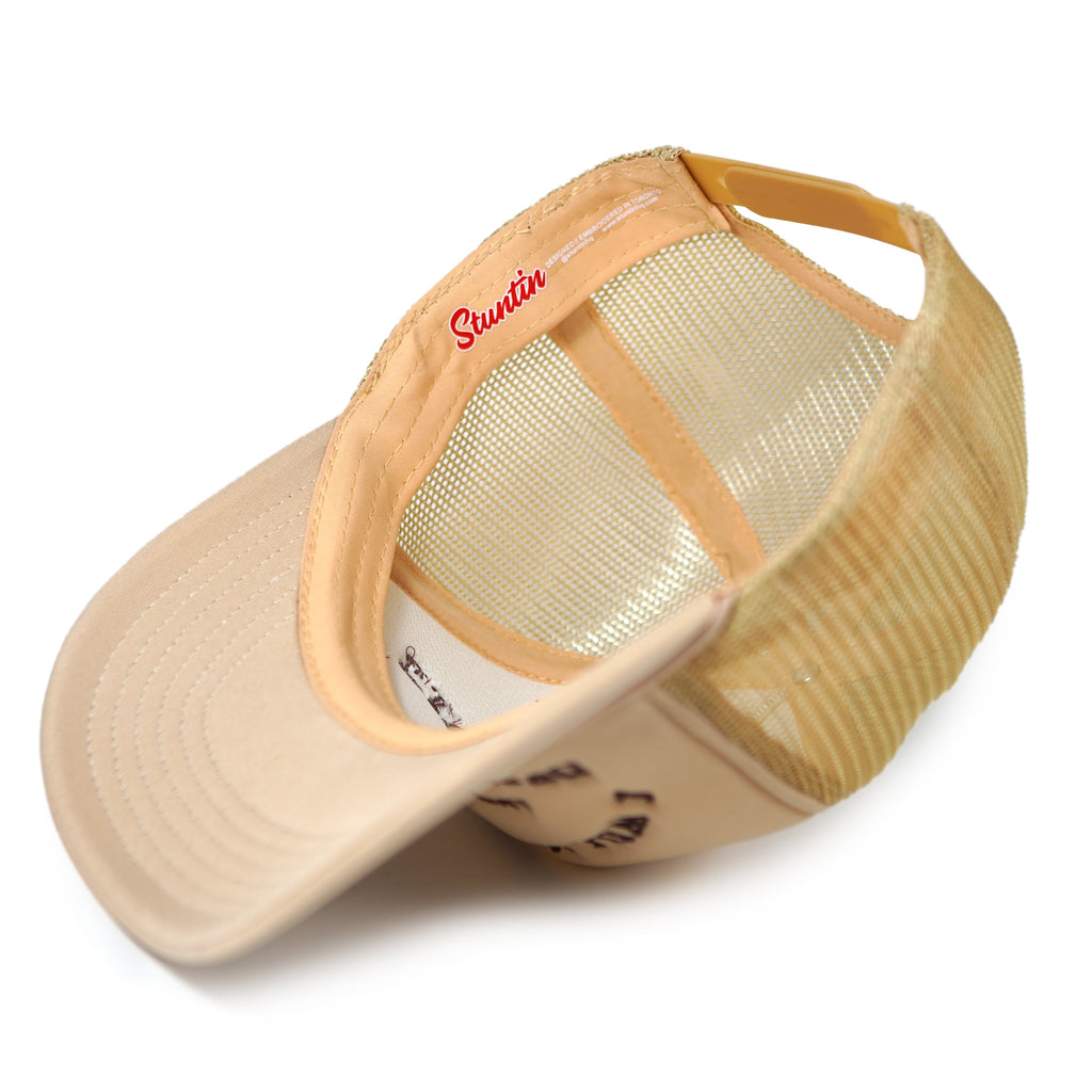 Casquette de camionneur en mousse Yoga Flame