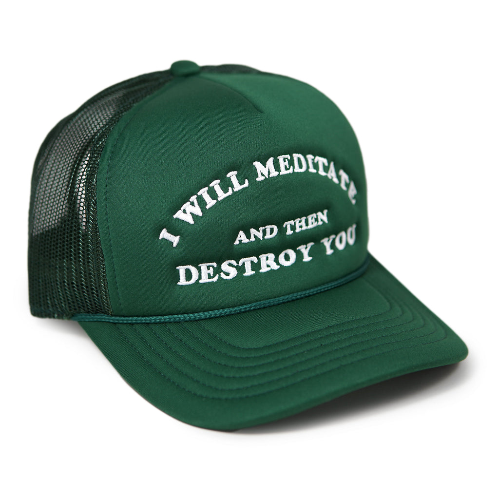 Casquette de camionneur en mousse Yoga Flame