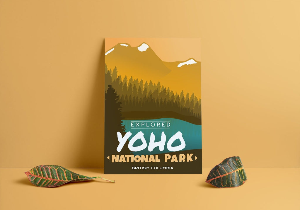 Yoho National Park 'Explored' Poster