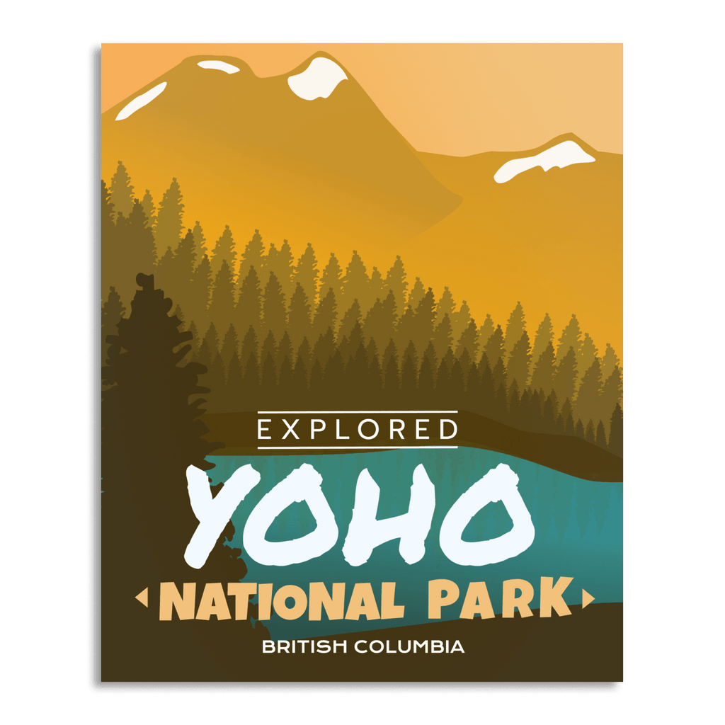 Yoho National Park 'Explored' Poster