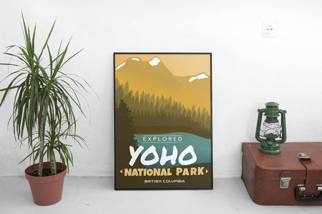 Yoho National Park 'Explored' Poster