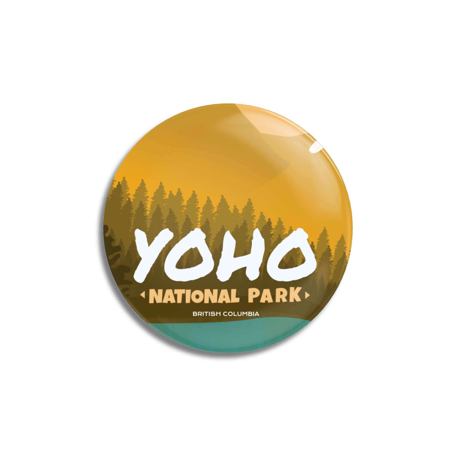Yoho National Park of Canada Pinback Button