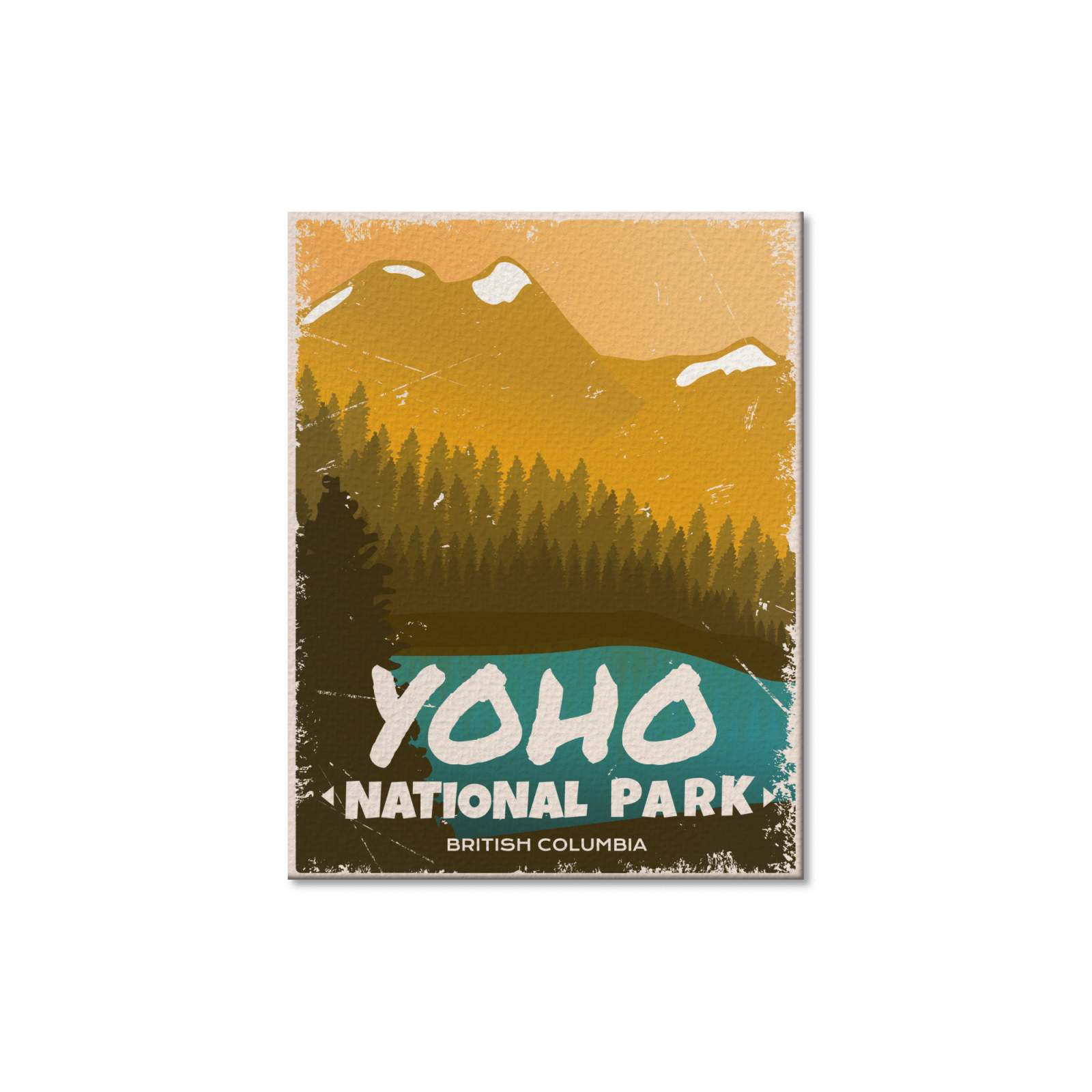 Yoho National Park of Canada Postcard