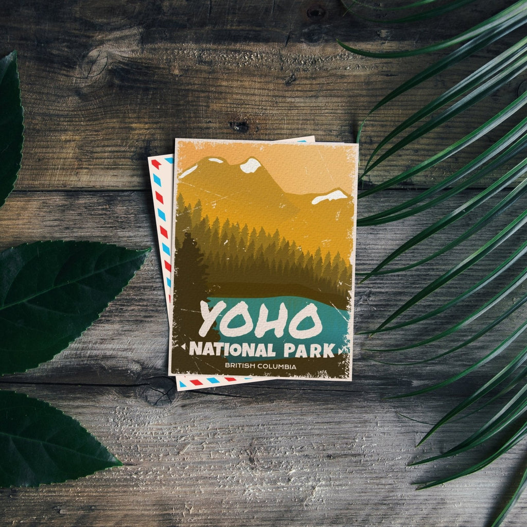 Yoho National Park of Canada Postcard