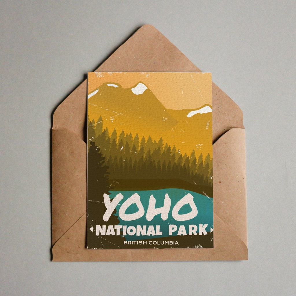 Yoho National Park of Canada Postcard