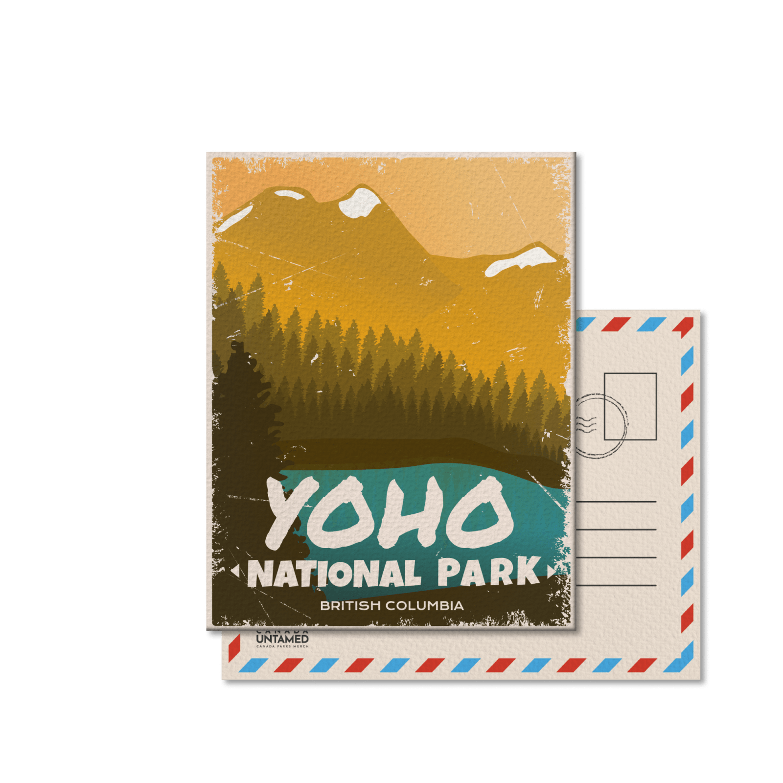 Yoho National Park of Canada Postcard