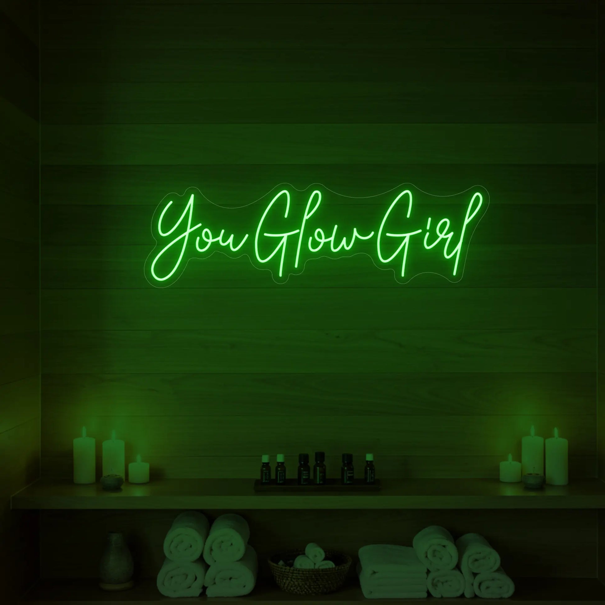 Enseigne lumineuse « You Glow Girl »