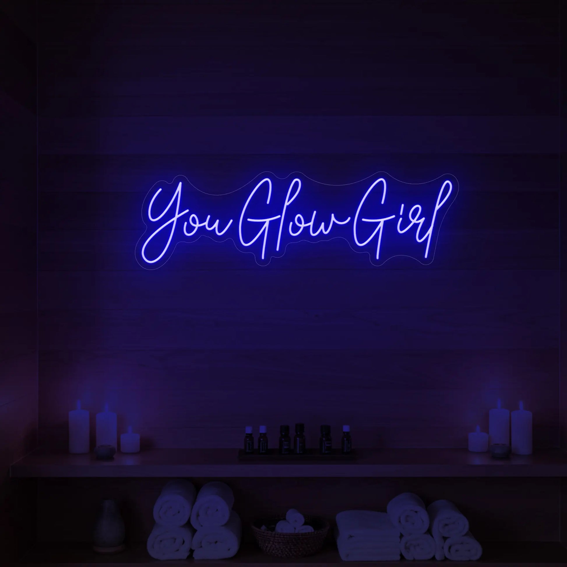 Enseigne lumineuse « You Glow Girl »