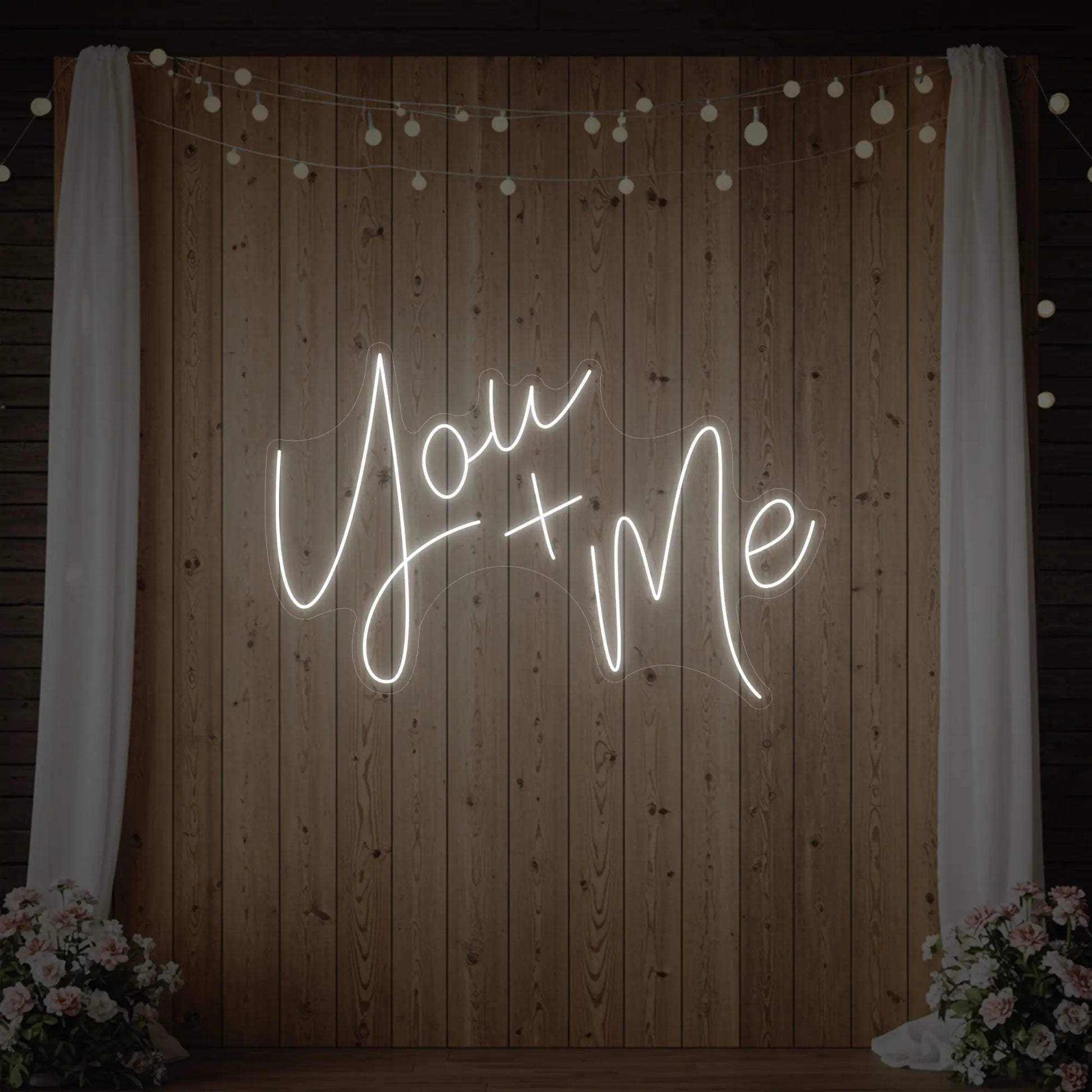 Enseigne lumineuse You+Me