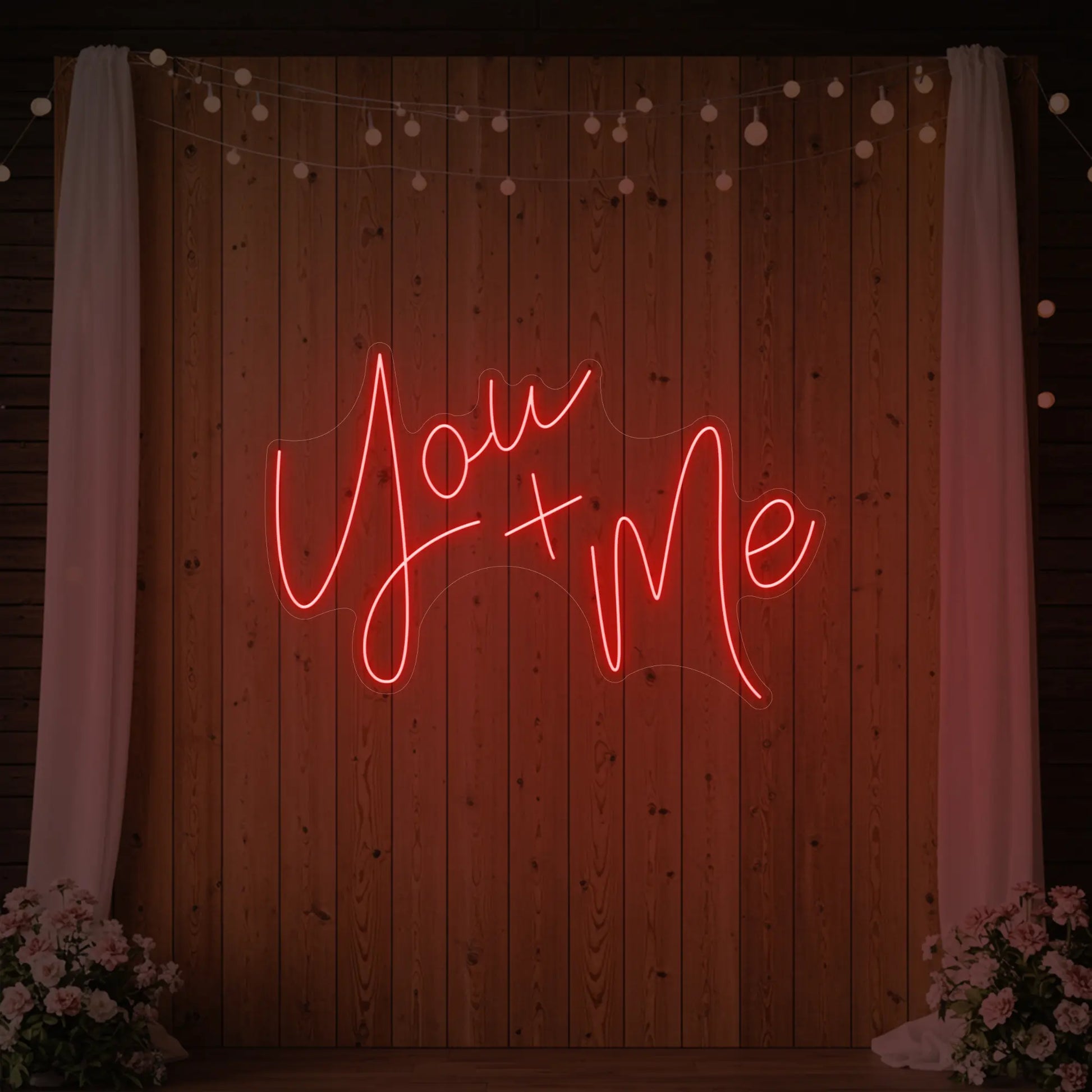 Enseigne lumineuse You+Me