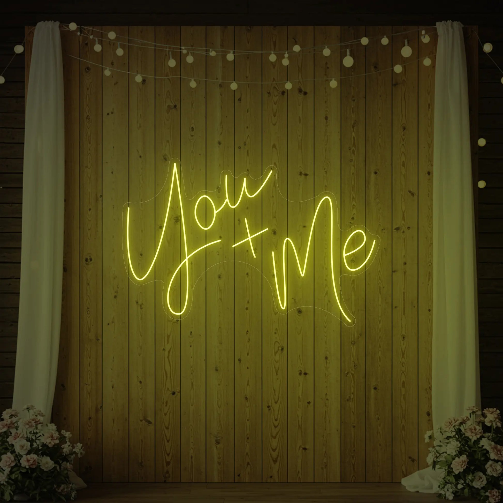 Enseigne lumineuse You+Me
