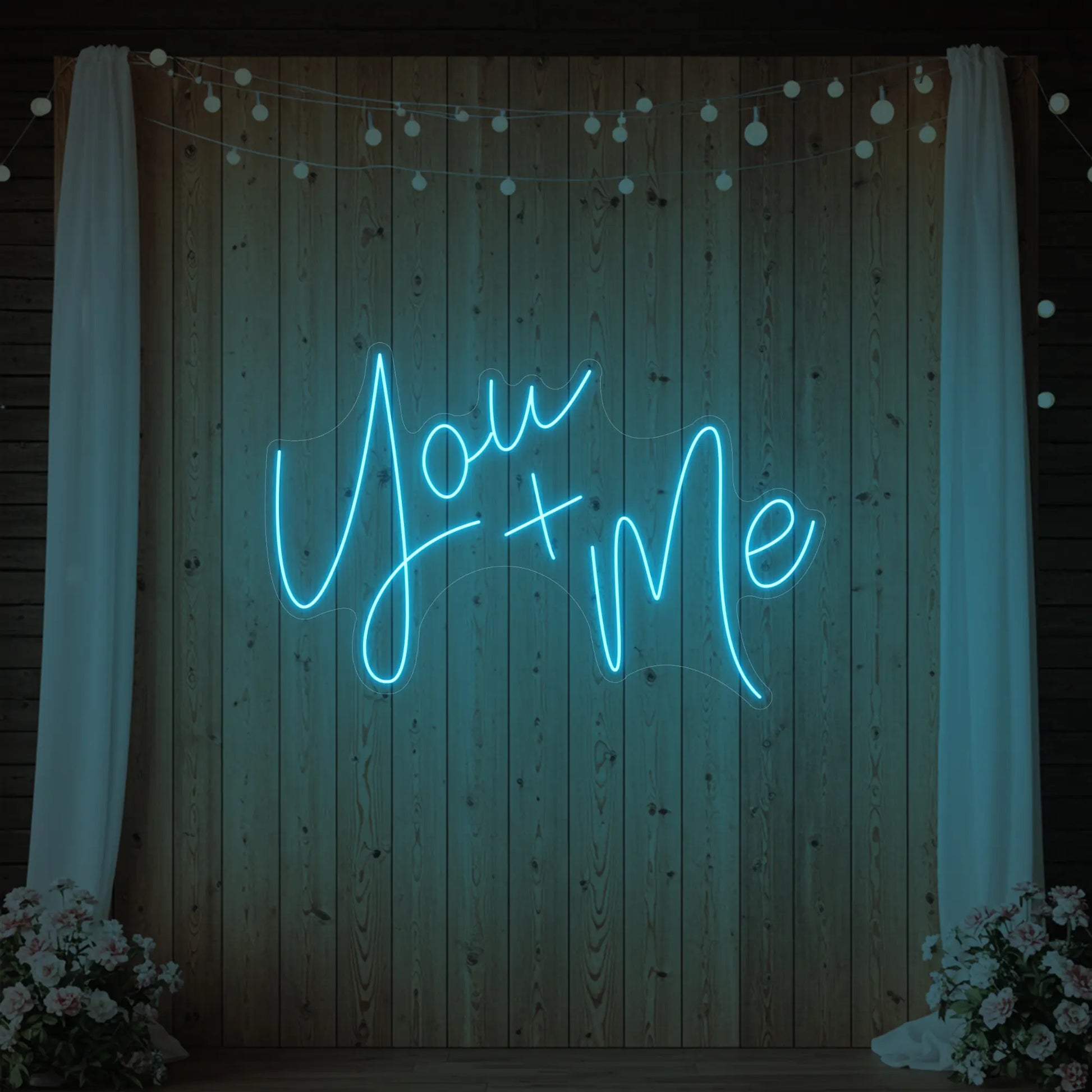 Enseigne lumineuse You+Me