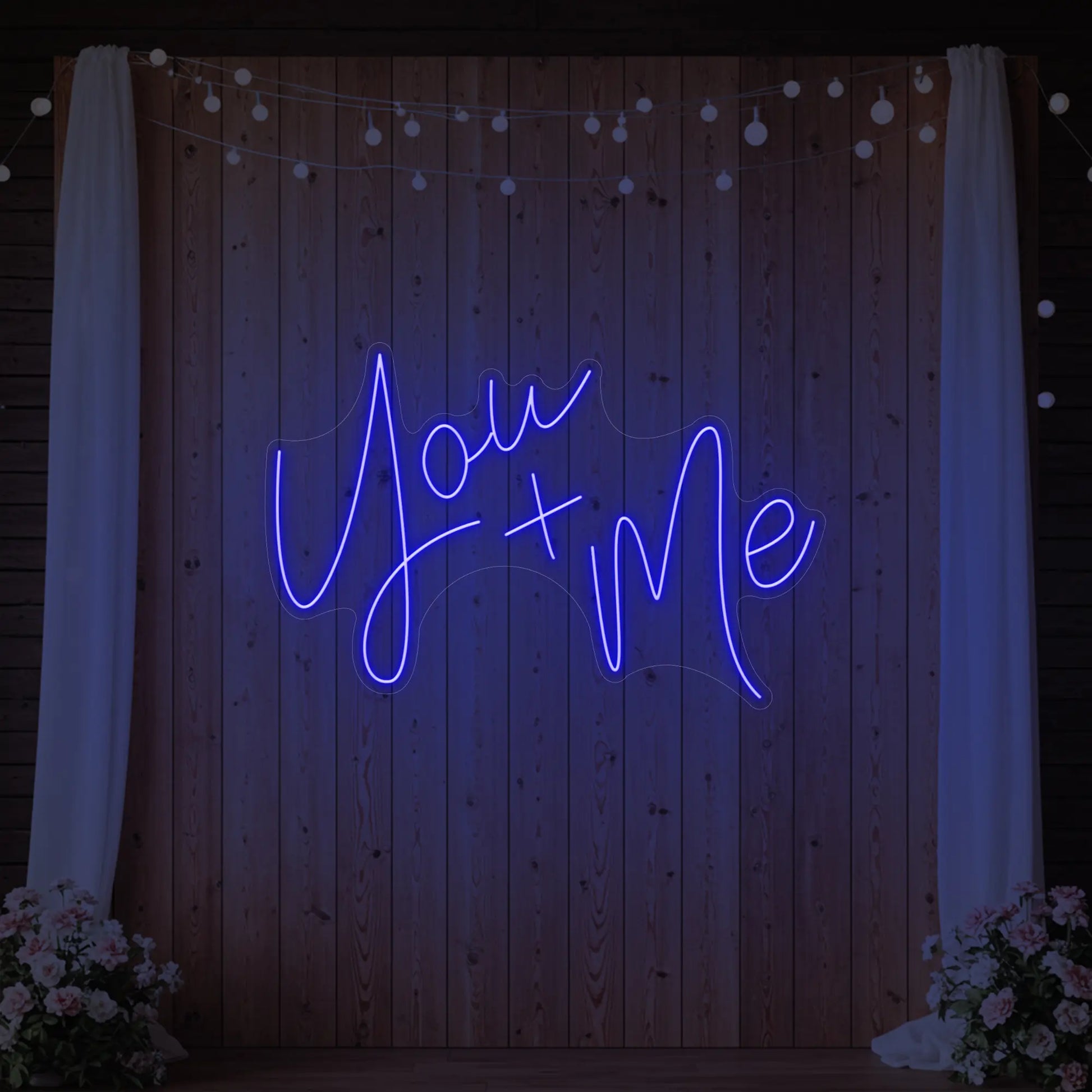 Enseigne lumineuse You+Me