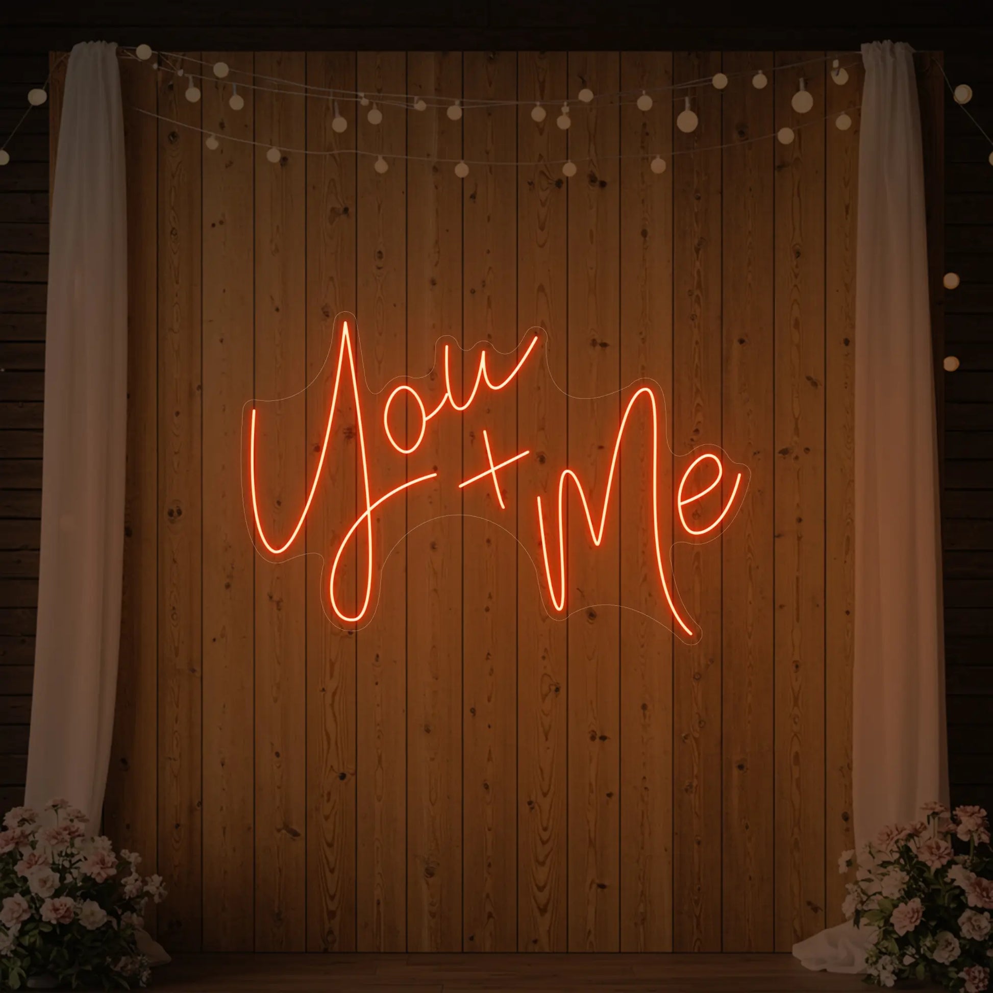 Enseigne lumineuse You+Me