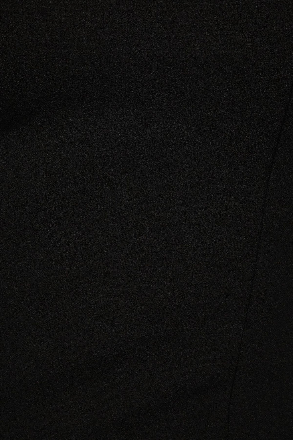 Contrast Crepe Bustier Top