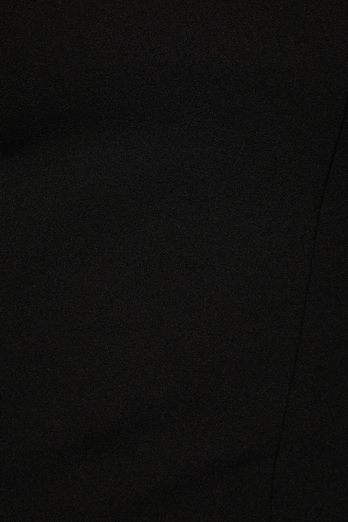 Contrast Crepe Bustier Top