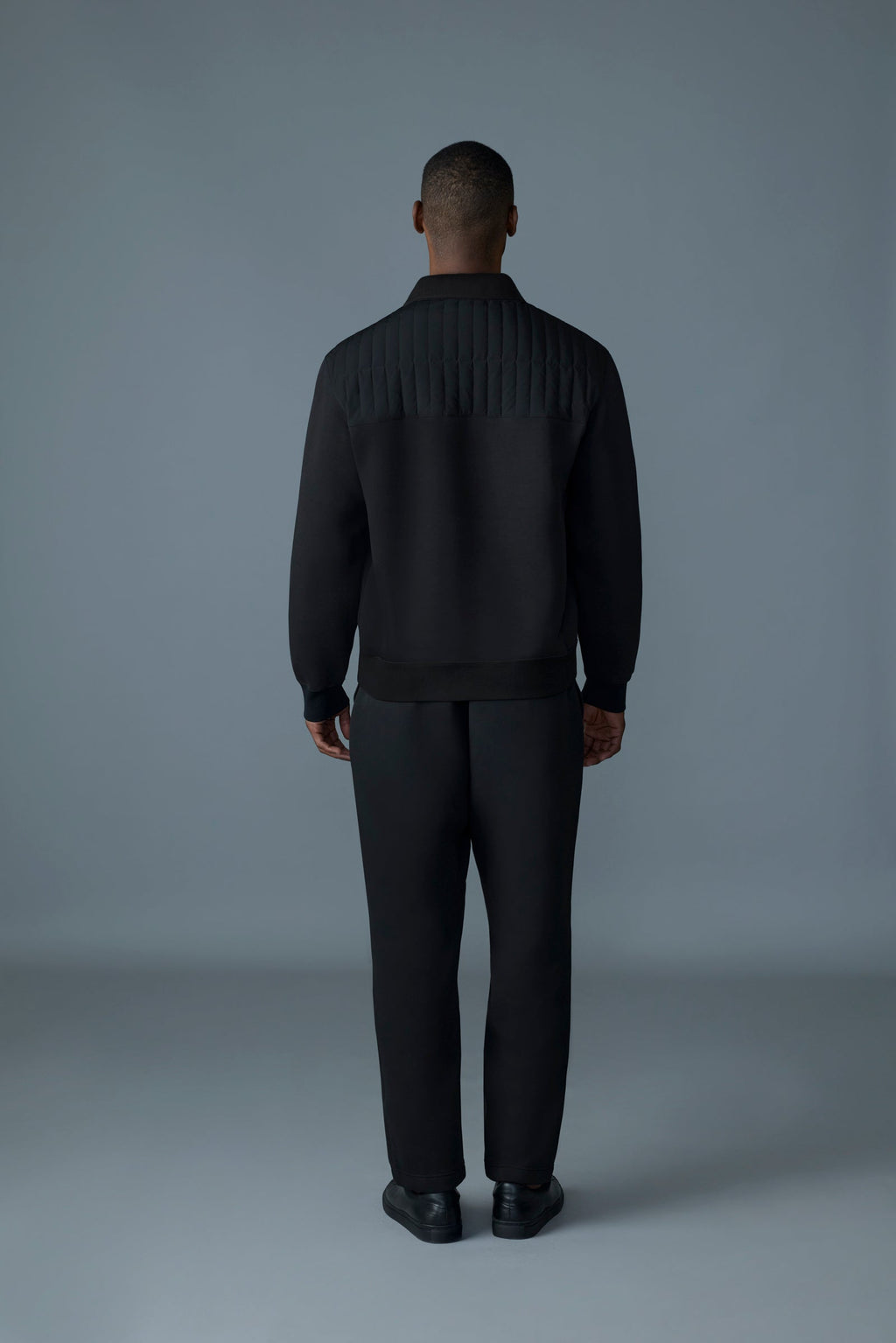COREY Hybrid Down Quarter-Zip Sweater