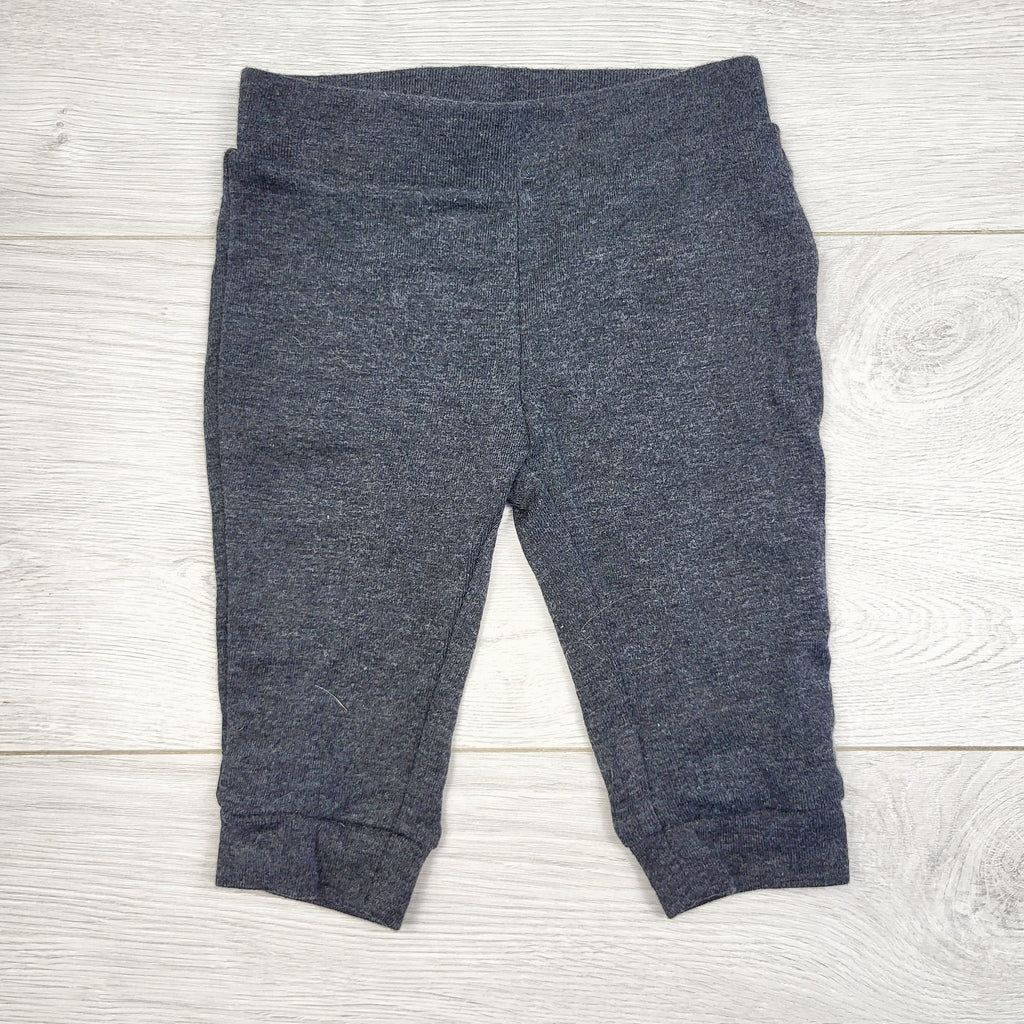 ECRS34 - Pantalon en coton gris foncé Old Navy. Taille 3-6 mois