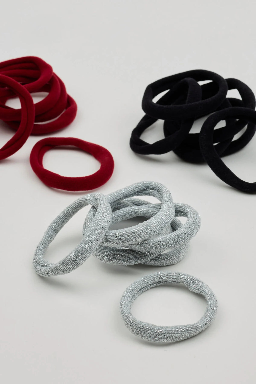 Lot de 18 élastiques à cheveux sans couture