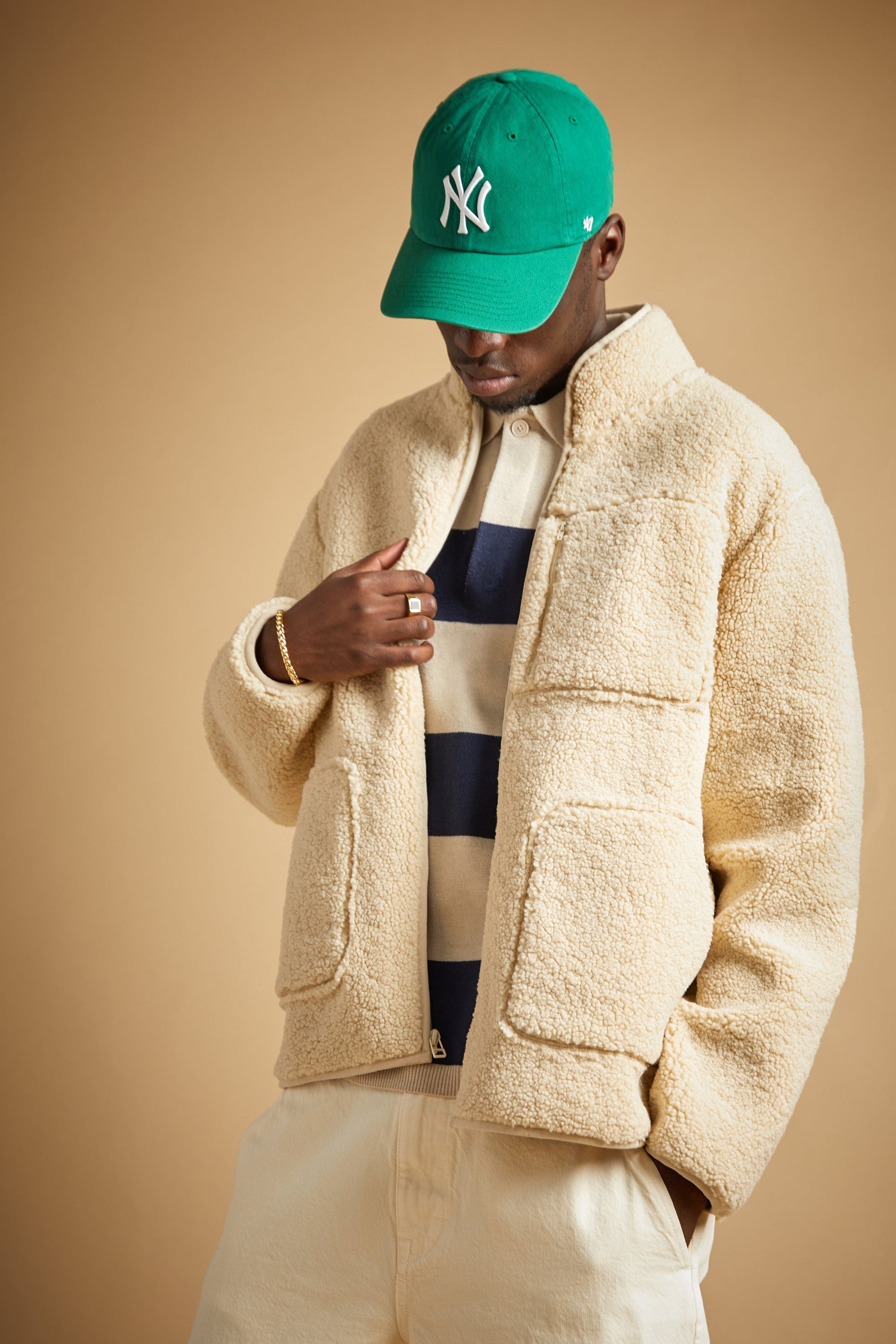 VESTE SHERPA ZIPPÉE