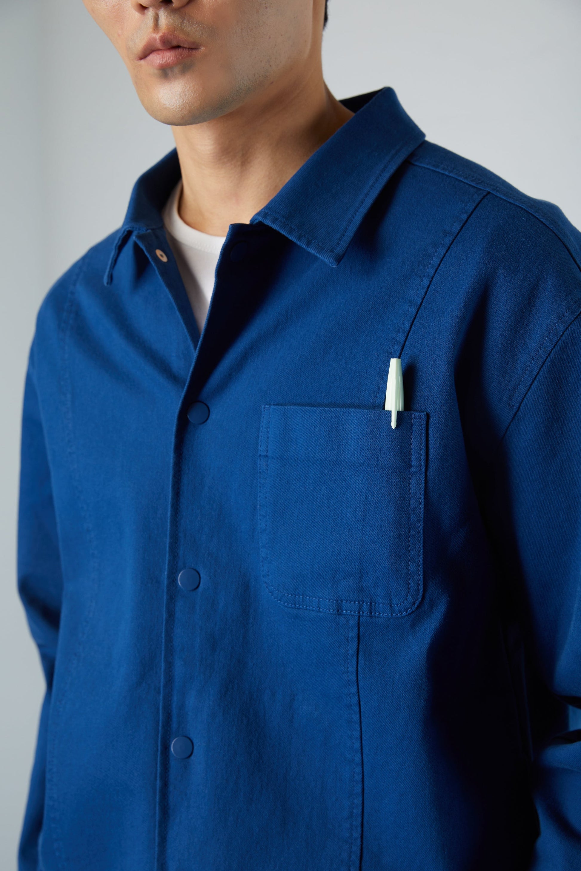 TWILL SHIRT JACKET