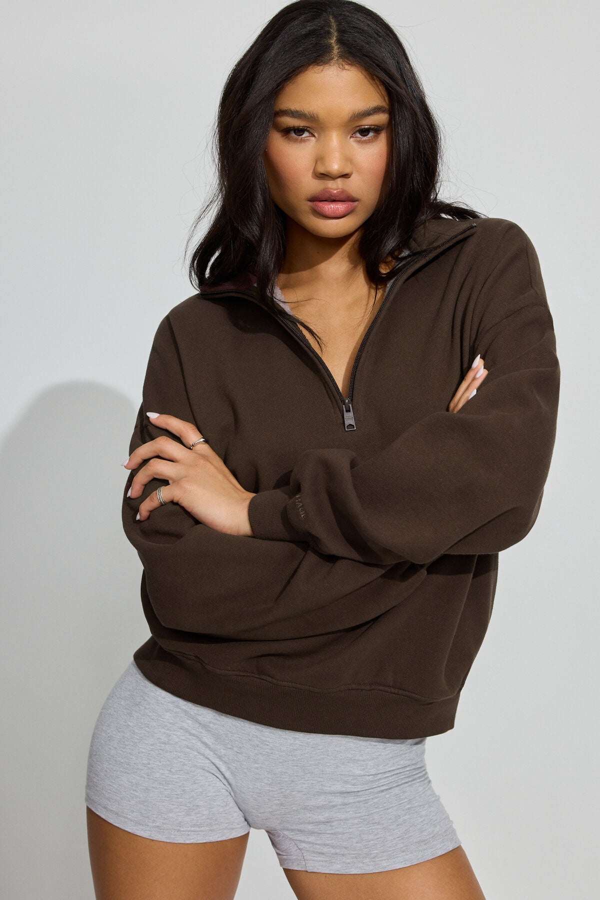 Sweat-shirt UltraFleece demi-zip