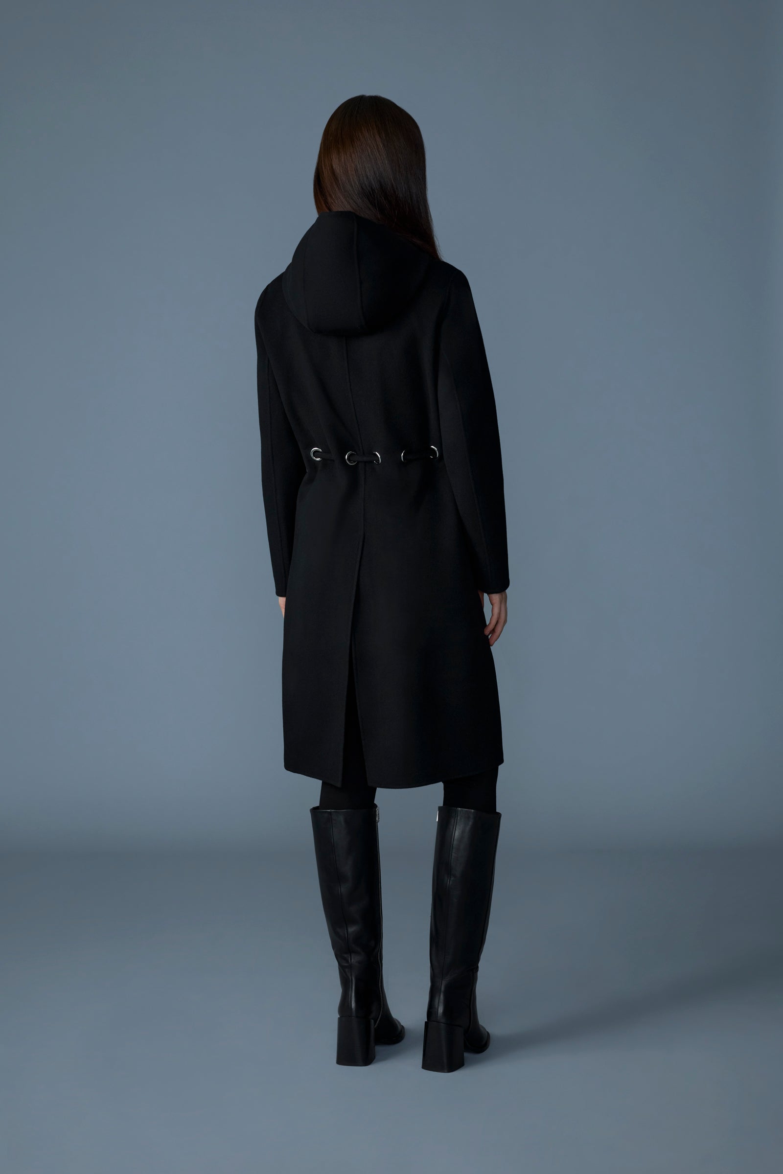 Manteau en laine fait main BLITHE